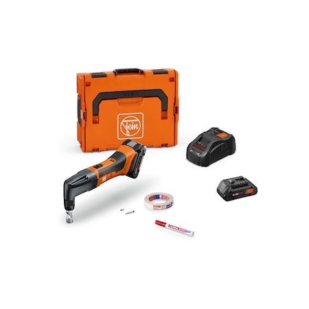 Fein ABLK 18 1.6 E AS Cordless Nibbler Set for up to 16 gauge thickness ABLK 18 1.6 E AS Set